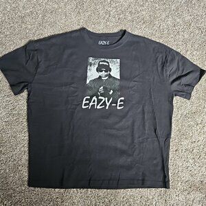 Eazy-E Crusin Down the Street in My '64 Size Small Black Rap NWA Short Sleeve